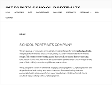 Tablet Screenshot of integrityschoolportraits.com